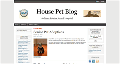 Desktop Screenshot of housepetblog.com